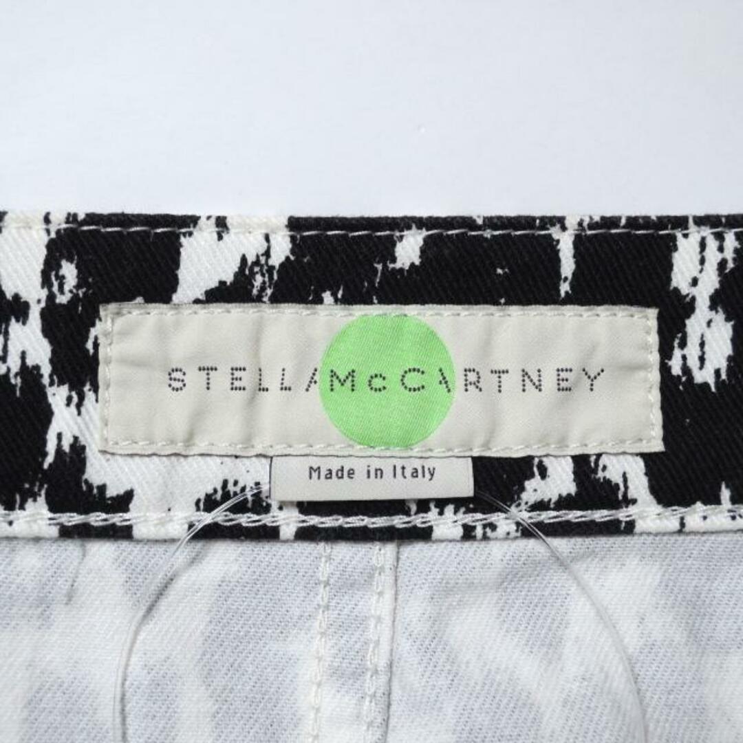 Stella McCartney(ステラマッカートニー)のstellamccartney(ステラマッカートニー) ミニスカート サイズ38 L レディース美品  - アイボリー×黒 レディースのスカート(ミニスカート)の商品写真