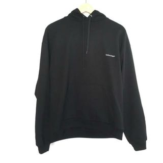 バレンシアガ(Balenciaga)のBALENCIAGA(バレンシアガ) パーカー サイズM メンズ - 556145 TYK27 黒 長袖(パーカー)