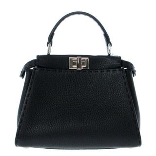 フェンディ(FENDI)のFENDI(フェンディ) ハンドバッグ レディース ピーカブーアイコニックスモール/セレリア 8BN244-Q0J 黒 ローマンレザー(ハンドバッグ)