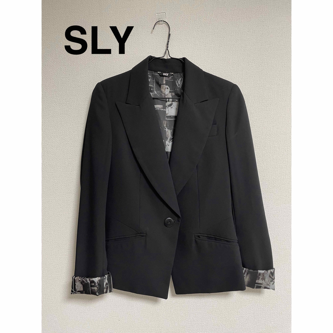 SLY(スライ)のSLY ジャケット　Mサイズ　 レディースのジャケット/アウター(テーラードジャケット)の商品写真