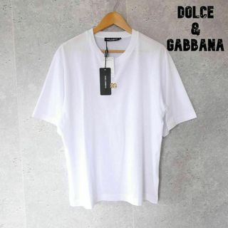 ドルチェアンドガッバーナ(DOLCE&GABBANA)の未使用 ドルチェ&ガッバーナ ロゴ クルーネック 半袖 Tシャツ(Tシャツ/カットソー(半袖/袖なし))