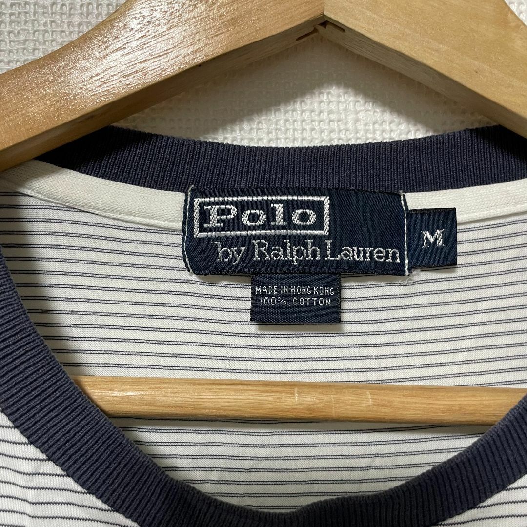 POLO RALPH LAUREN(ポロラルフローレン)の POLO ラルフローレン メンズ 半袖Tシャツ ボーダー ✓824 メンズのトップス(Tシャツ/カットソー(七分/長袖))の商品写真