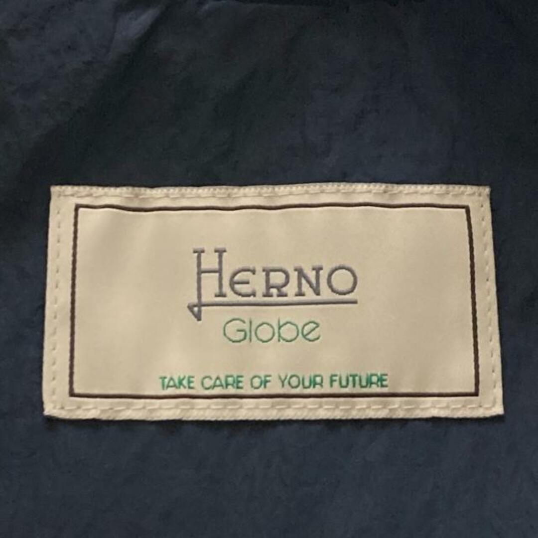 HERNO(ヘルノ)のHERNO(ヘルノ) コート サイズ48 M メンズ - ダークネイビー 長袖/Globe/春/秋 メンズのジャケット/アウター(その他)の商品写真