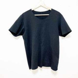 KAZUYUKI KUMAGAI(カズユキクマガイ) 半袖Tシャツ サイズ3 L メンズ - 黒 クルーネック/切りっぱなし(Tシャツ/カットソー(半袖/袖なし))