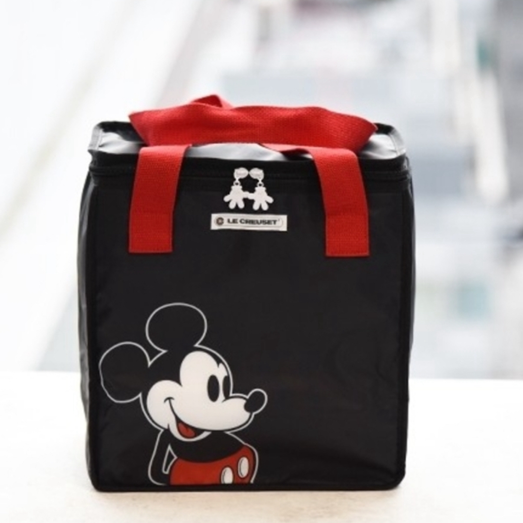 LE CREUSET(ルクルーゼ)のGLOW 2022年 7月 付録 ル・クルーゼ ミッキーマウス 保冷バッグ レディースのバッグ(エコバッグ)の商品写真