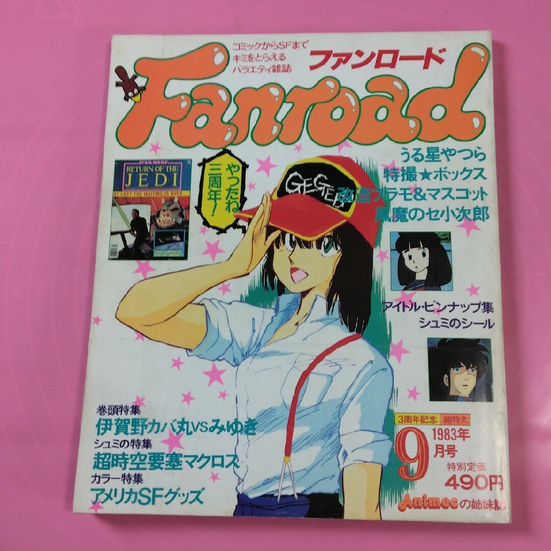 ファンロード1983年9月号 エンタメ/ホビーの雑誌(アニメ)の商品写真