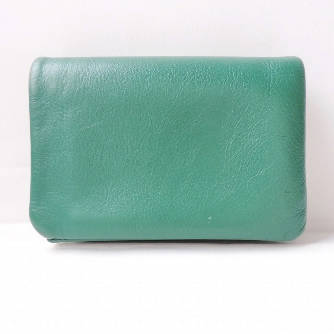 LANVIN COLLECTION(ランバンコレクション)のLANVIN COLLECTION(ランバンコレクション) 2つ折り財布 - グリーン レザー レディースのファッション小物(財布)の商品写真