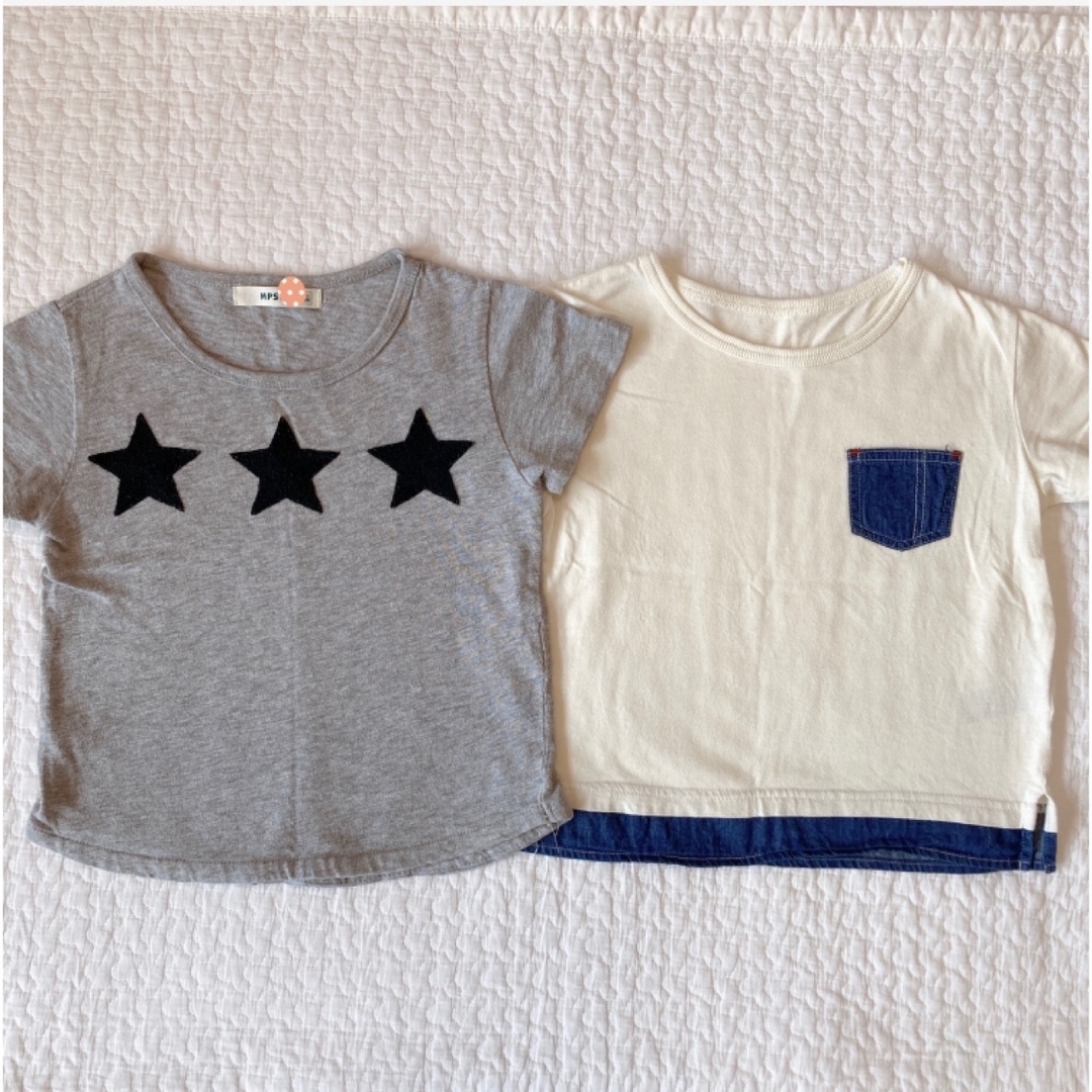 Right-on(ライトオン)のTシャツセット　100.110 キッズ/ベビー/マタニティのキッズ服男の子用(90cm~)(Tシャツ/カットソー)の商品写真