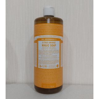 ドクターブロナー(Dr.Bronner)のドクターブロナー  マジックソープ   シトラスオレンジ 946ml(ボディソープ/石鹸)