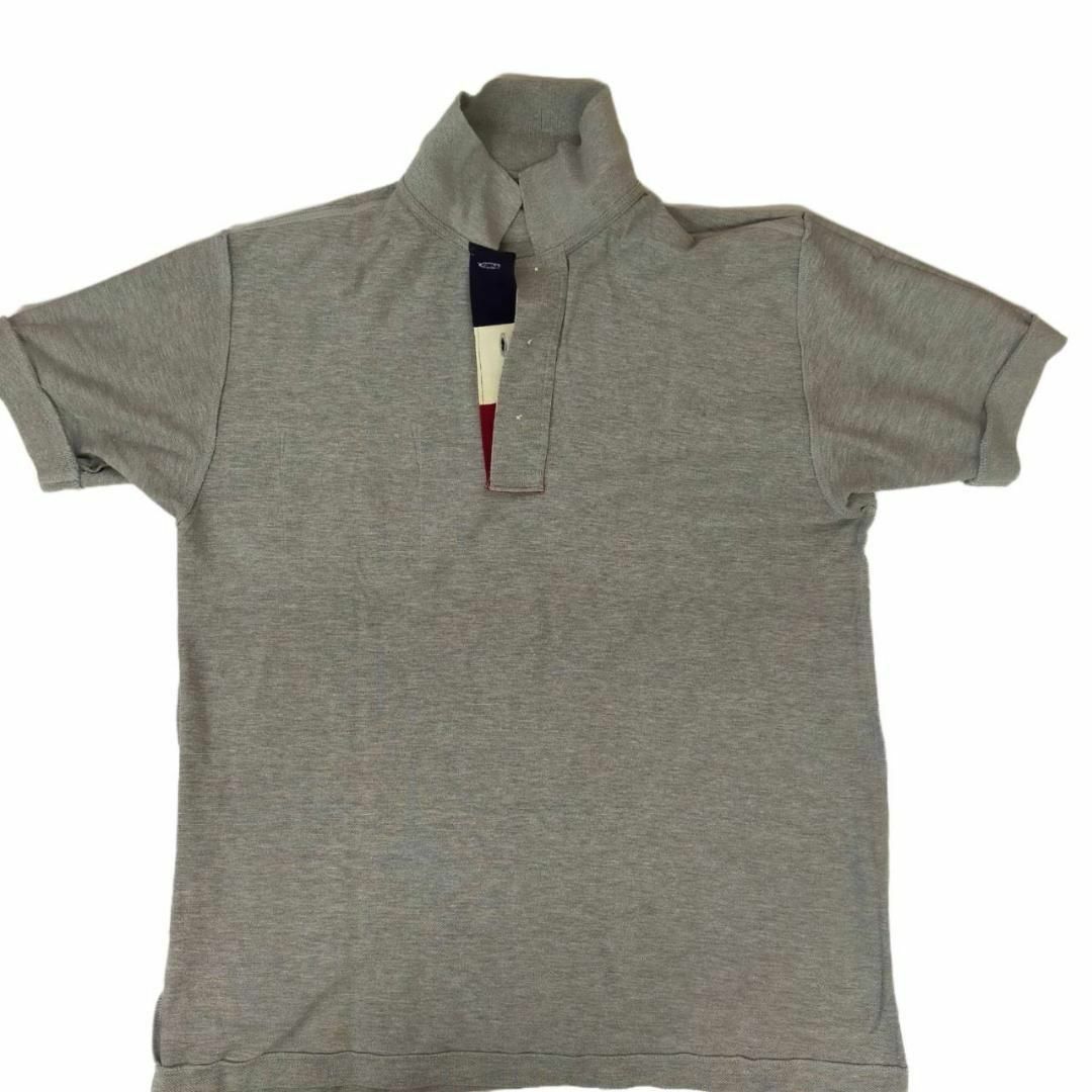 McGREGOR(マックレガー)のMCGREGOR マックレガー ポロシャツ グレー Mサイズ 刺繍 半袖 メンズのトップス(ポロシャツ)の商品写真