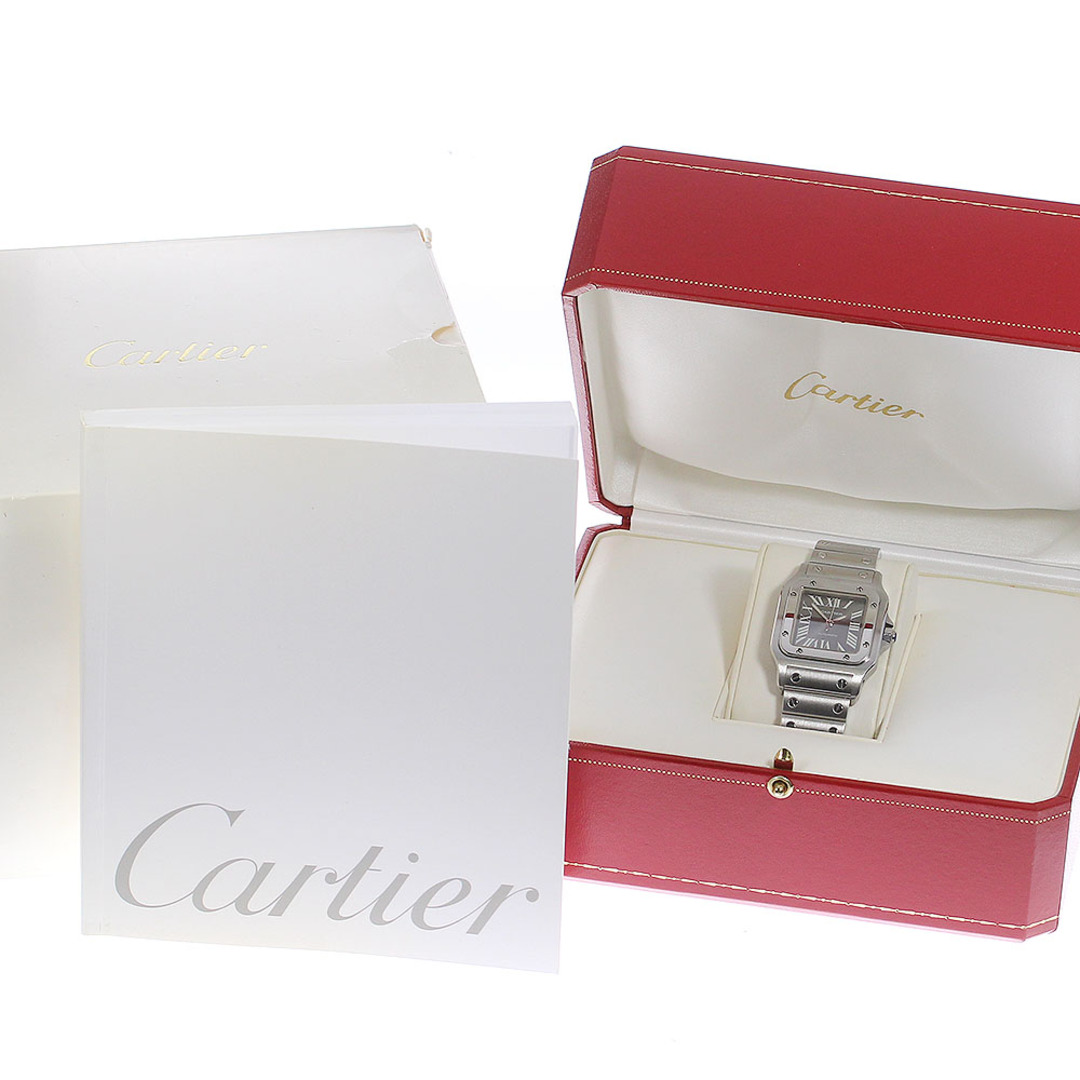Cartier(カルティエ)のカルティエ CARTIER W20067D6 サントスガルベLM アジア限定品 自動巻き メンズ 箱付き_811952 メンズの時計(腕時計(アナログ))の商品写真
