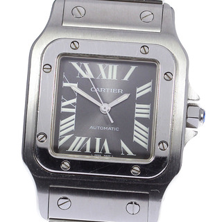 カルティエ(Cartier)のカルティエ CARTIER W20067D6 サントスガルベLM アジア限定品 自動巻き メンズ 箱付き_811952(腕時計(アナログ))