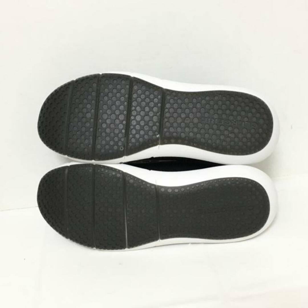 CLERGERIE(クレジュリー) スニーカー 40 メンズ - ダークグレー×黒×アイボリー インソール取外し可 レザー メンズの靴/シューズ(スニーカー)の商品写真