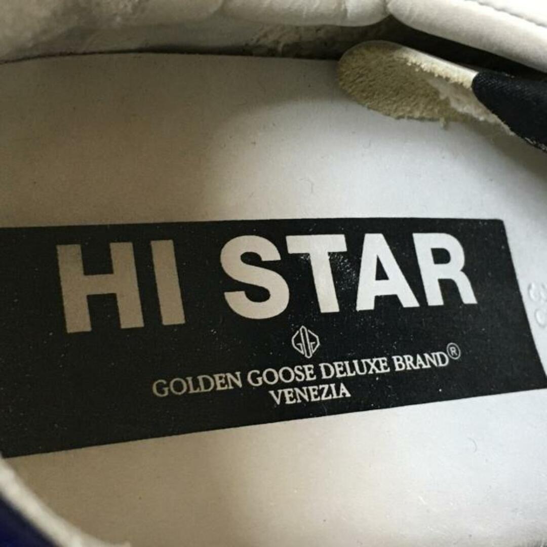 GOLDEN GOOSE(ゴールデングース) スニーカー 38 レディース - 白 GOLDEN GOOSE(ゴールデングース) スニーカー 38 レディース - 白