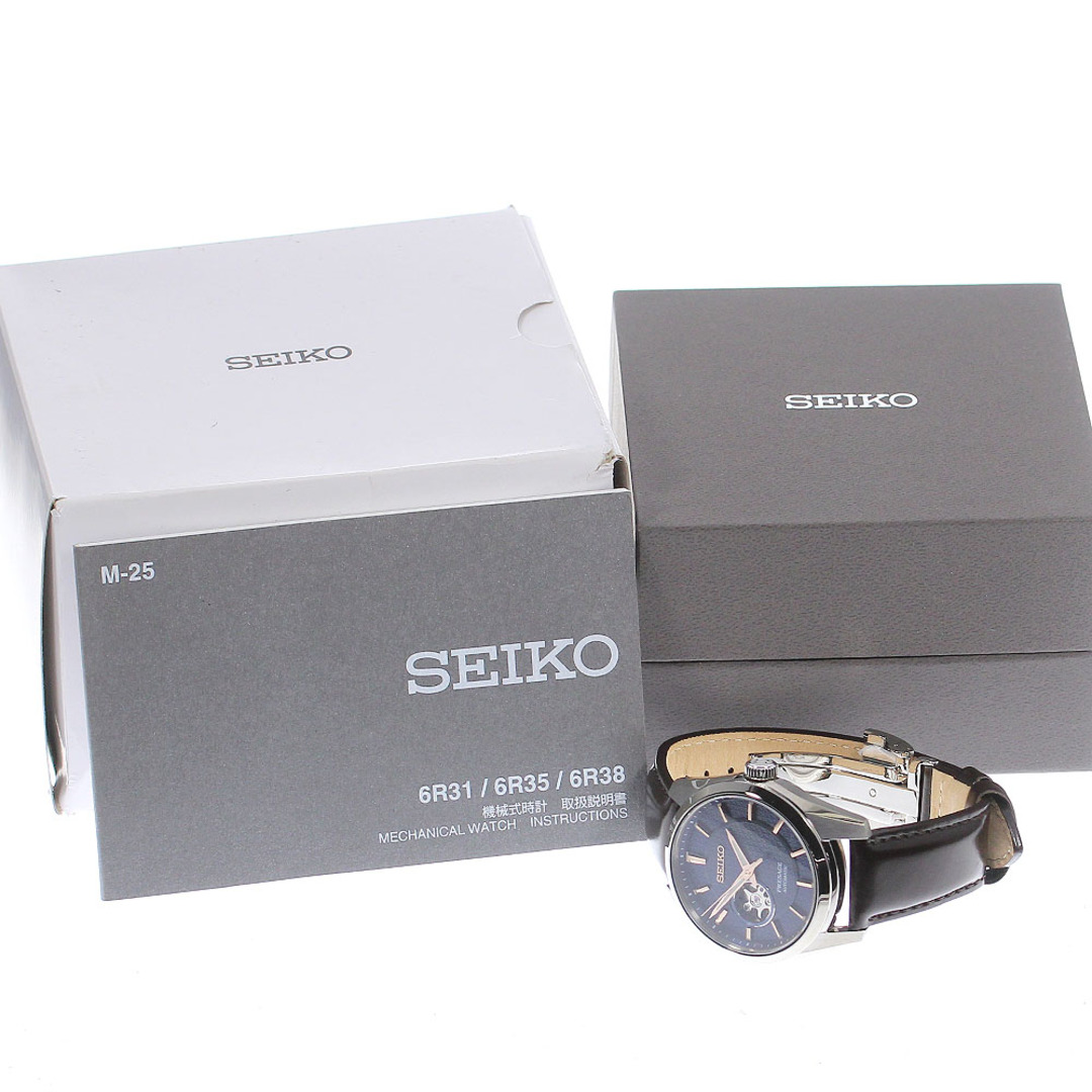 SEIKO(セイコー)のセイコー SEIKO SARX099/6R38-00A0 プレサージュ メカニカル 自動巻き メンズ 極美品 箱付き_811805 メンズの時計(腕時計(アナログ))の商品写真