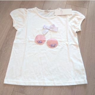 エニィファム(anyFAM)の＊新品＊エニィファムキッズ anyFAM kids さくらんぼTシャツ 130(Tシャツ/カットソー)