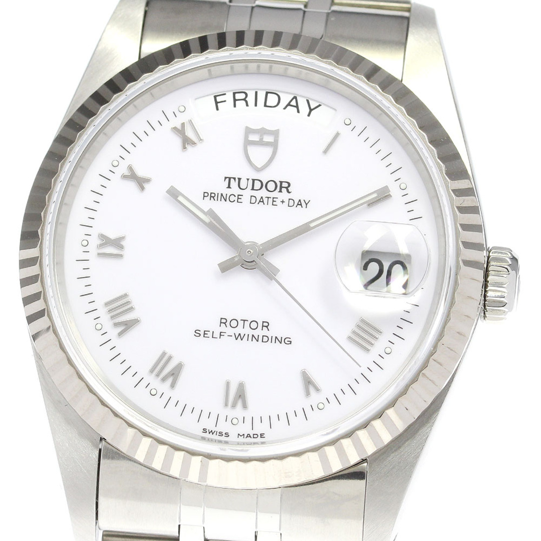 Tudor(チュードル)のチュードル TUDOR 76214 プリンス デイトデイ WGベゼル 自動巻き メンズ 良品 箱・保証書付き_811273 メンズの時計(腕時計(アナログ))の商品写真