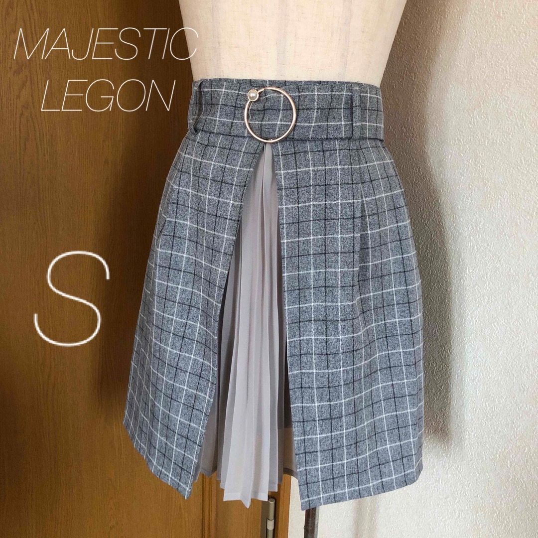 MAJESTIC LEGON(マジェスティックレゴン)の【新品】マジェスティックレゴン　ミニスカート レディースのスカート(ミニスカート)の商品写真