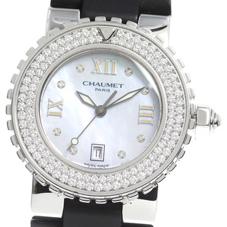 ショーメ(CHAUMET)のショーメ Chaumet クラスワン ダイヤベゼル 8Pダイヤ クォーツ レディース _810260(腕時計)