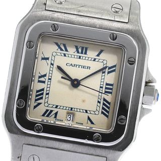 カルティエ(Cartier)のカルティエ CARTIER W20018D6 サントスガルベLM クォーツ メンズ _807607(腕時計(アナログ))