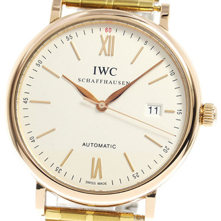 インターナショナルウォッチカンパニー(IWC)のIWC IWC SCHAFFHAUSEN IW356504 ポートフィノ K18PG 自動巻き メンズ _803779(腕時計(アナログ))