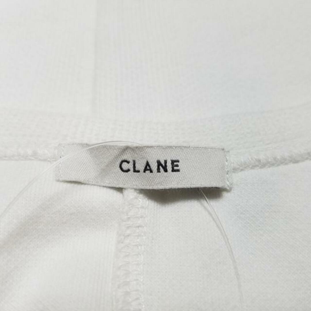 CLANE(クラネ)のCLANE(クラネ) ベスト サイズ1 S レディース - 白 レディースのトップス(ベスト/ジレ)の商品写真