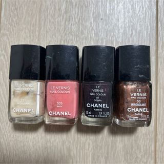 シャネル(CHANEL)のCHANEL ネイル　ヴェルニ　VEVNIS 4本セット(マニキュア)