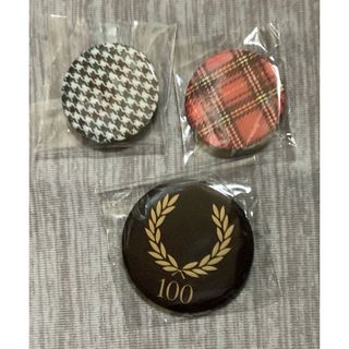 超貴重!!新品未使用缶バッジ3個セット[FRED PERRY フレッドペリー]