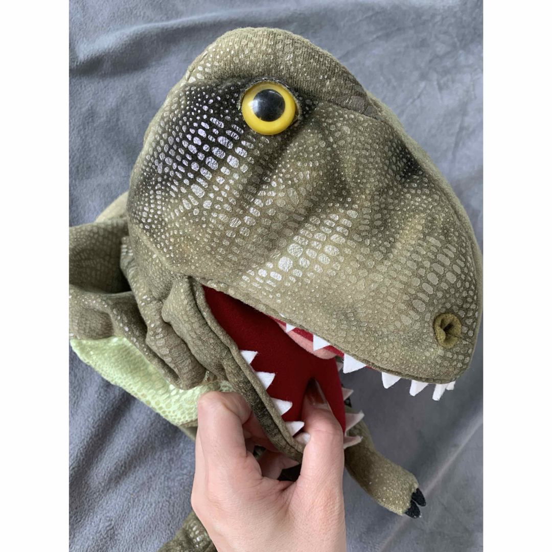 USJ(ユニバーサルスタジオジャパン)のUSJ ジュラシックパーク被り物🦖 エンタメ/ホビーのおもちゃ/ぬいぐるみ(キャラクターグッズ)の商品写真