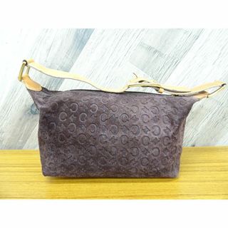 セリーヌ(celine)のＫ藤051/ CELINE セリーヌ Cマカダム スエード レザー ハンドバッグ(ハンドバッグ)