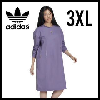 アディダス(adidas)のadidas★ルーズフィット ワンピース★チュニック★ドレス★3XL★レディース(ひざ丈ワンピース)