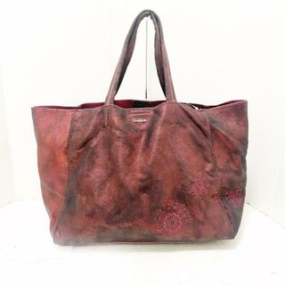 デシグアル(DESIGUAL)のDesigual(デシグアル) トートバッグ - ボルドー ラメ ポリエステル(トートバッグ)