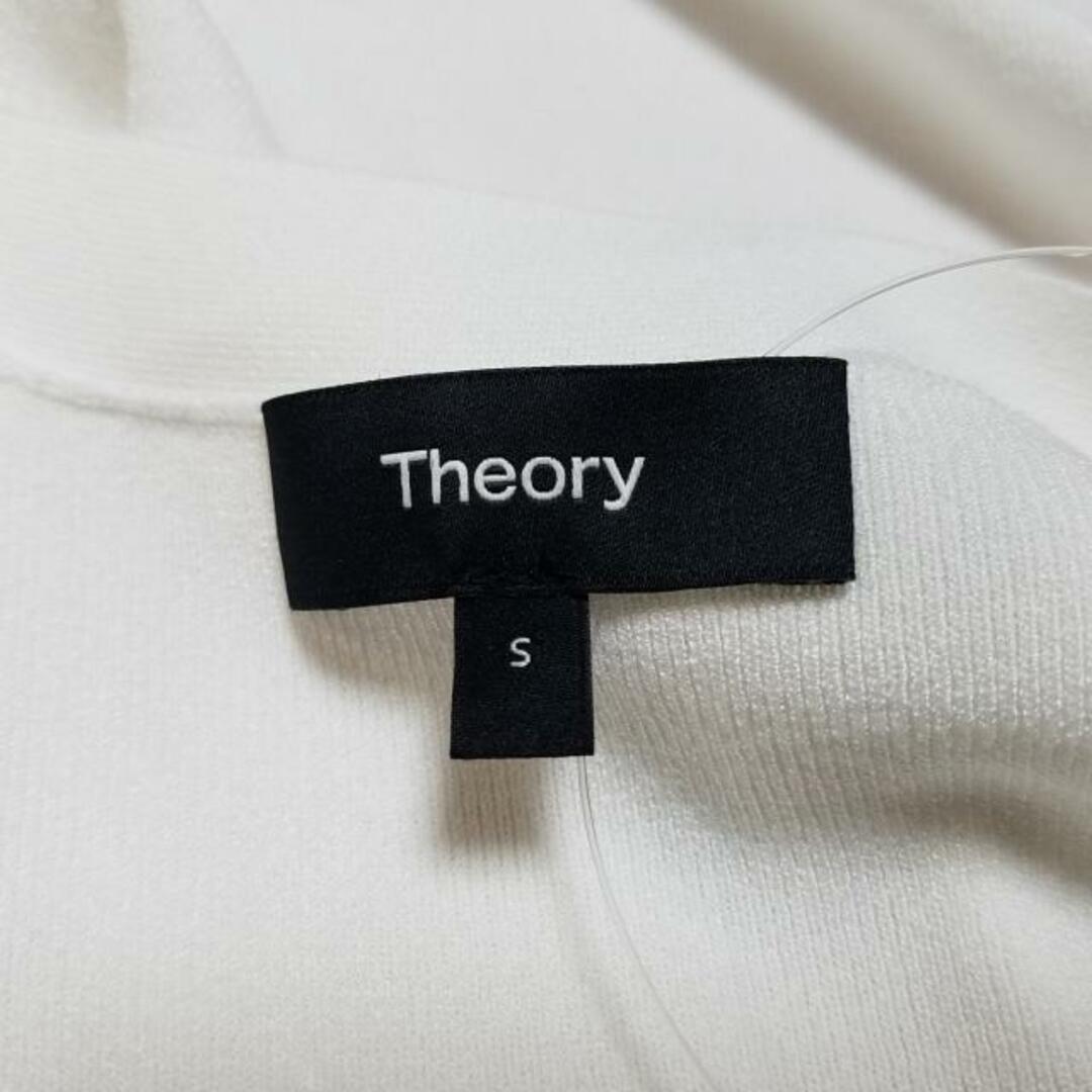 theory(セオリー)のtheory(セオリー) カーディガン サイズS レディース - 白 長袖/ロング丈 レディースのトップス(カーディガン)の商品写真