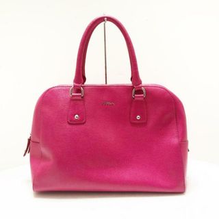 フルラ(Furla)のFURLA(フルラ) ハンドバッグ - ピンク レザー(ハンドバッグ)