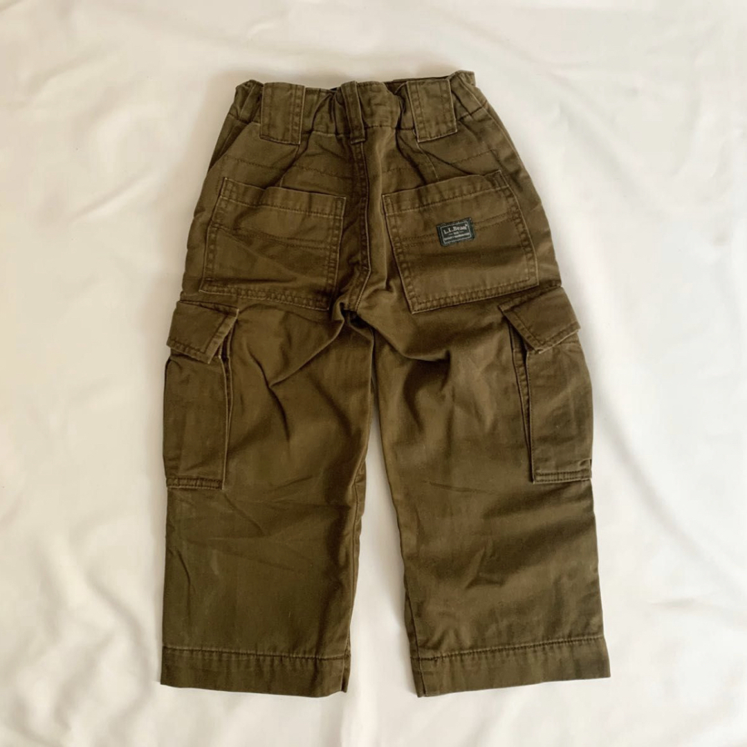 L.L.Bean(エルエルビーン)のL.L.BEAN 100cm相当 キッズカーゴパンツ キッズ/ベビー/マタニティのキッズ服男の子用(90cm~)(パンツ/スパッツ)の商品写真