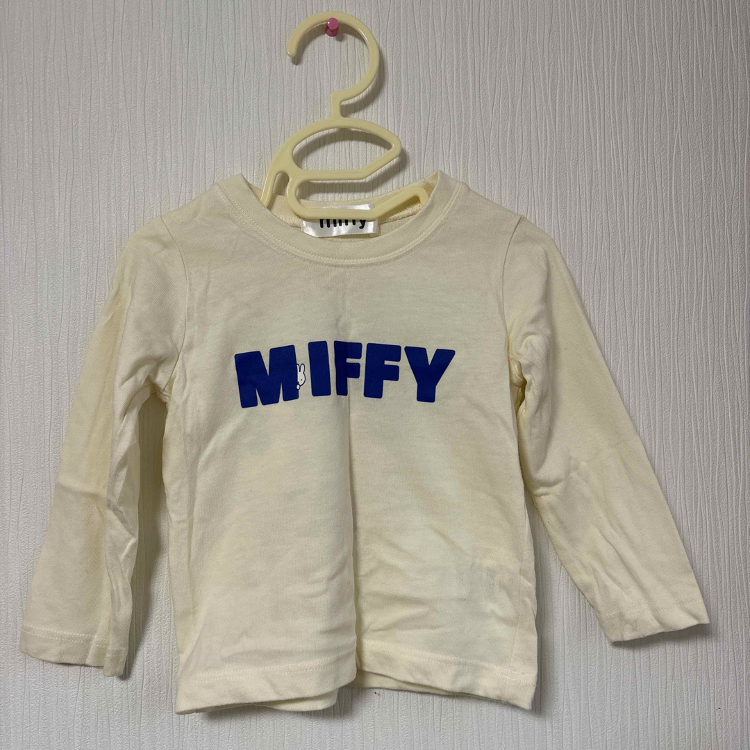 miffy(ミッフィー)のmiffy ロンT キッズ/ベビー/マタニティのキッズ服女の子用(90cm~)(Tシャツ/カットソー)の商品写真