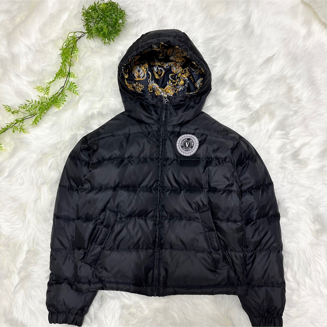 VERSACE - VERSACE ヴェルサーチ リバーシブル バロック柄 総柄 VERSACE - VERSACE ヴェルサーチ リバーシブル バロック柄 総柄