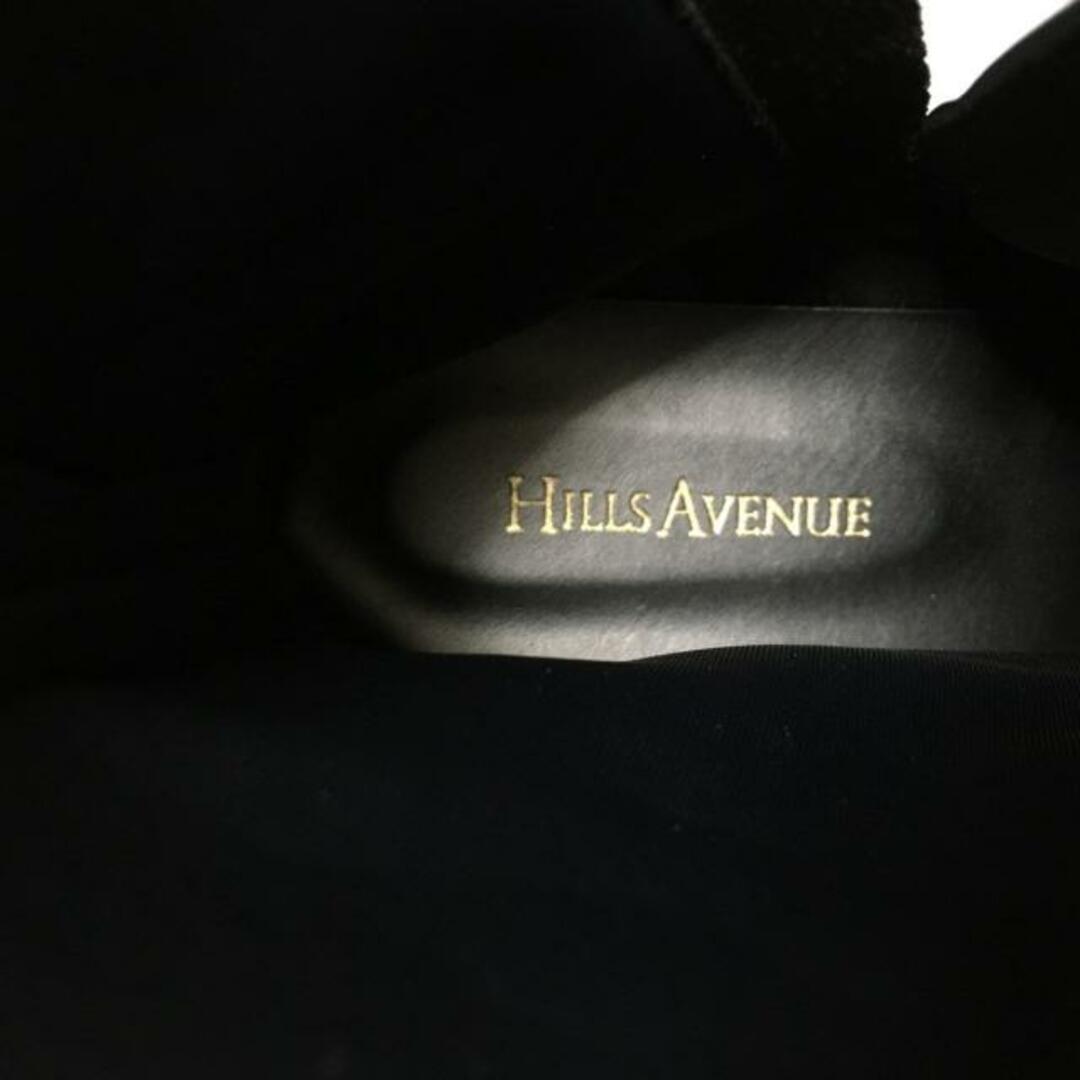 Hills Avenue 自由が丘(ヒルズ アベニュー) ショートブーツ 24 レディース - 黒 厚底 レザー レディースの靴/シューズ(ブーツ)の商品写真