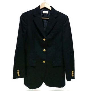 Brooks Brothers - BrooksBrothers(ブルックスブラザーズ) ジャケット サイズ7AR S レディース - ダークネイビー 長袖/肩パッド/春/秋 毛