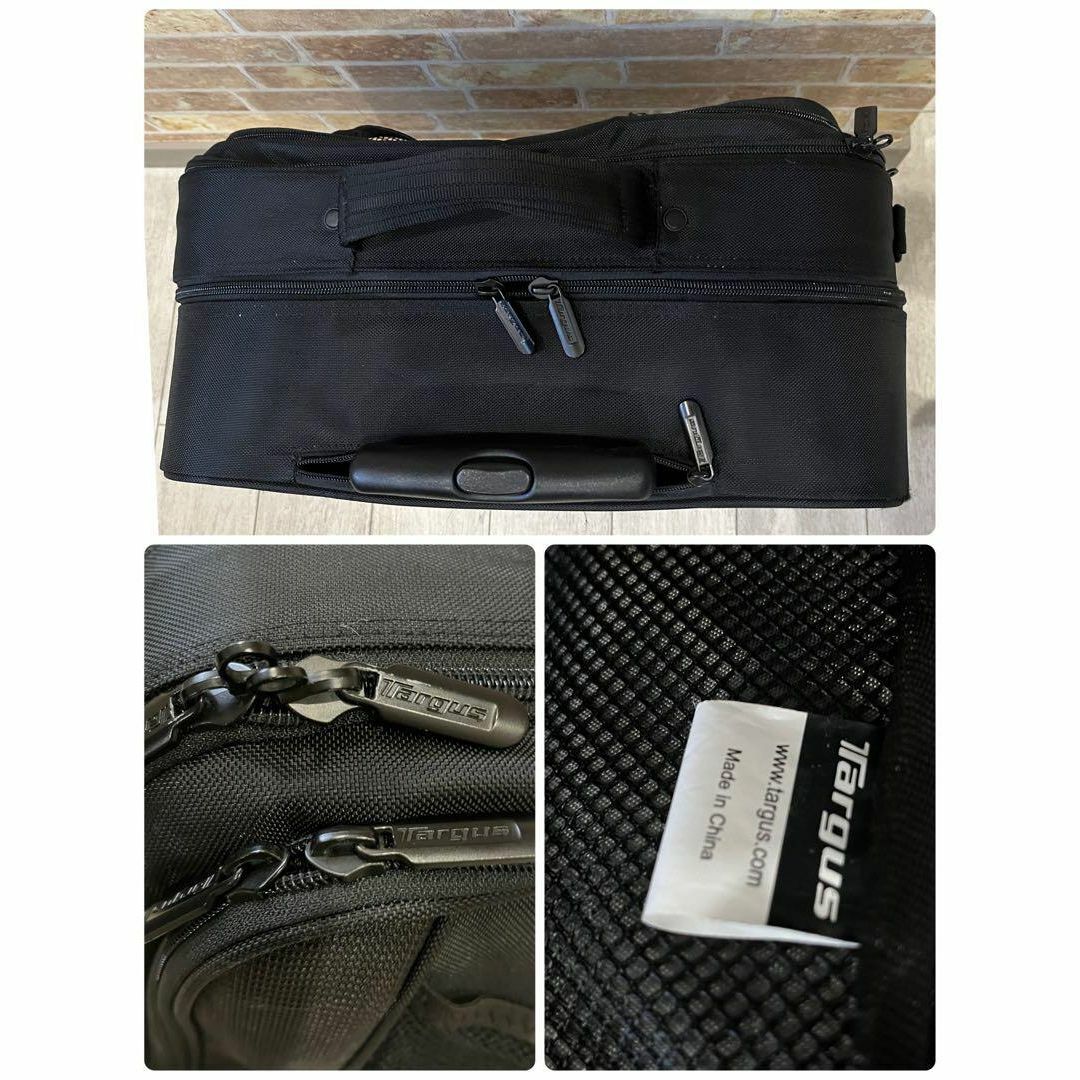 【美品】Targus ダーガス PCビジネス キャリーケース 2輪 機内持ち込み メンズのバッグ(トラベルバッグ/スーツケース)の商品写真