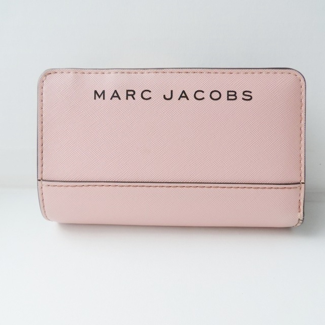 MARC JACOBS(マークジェイコブス)のMARC JACOBS(マークジェイコブス) 2つ折り財布 - ピンク L字ファスナー レザー レディースのファッション小物(財布)の商品写真