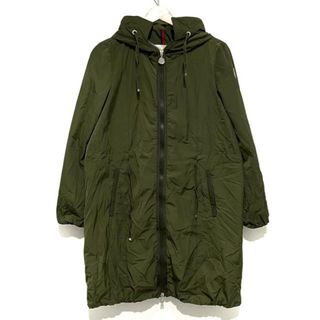 モンクレール(MONCLER)のMONCLER(モンクレール) コート サイズ1 S レディース美品  NEOMBRE カーキ 長袖/春/秋(その他)