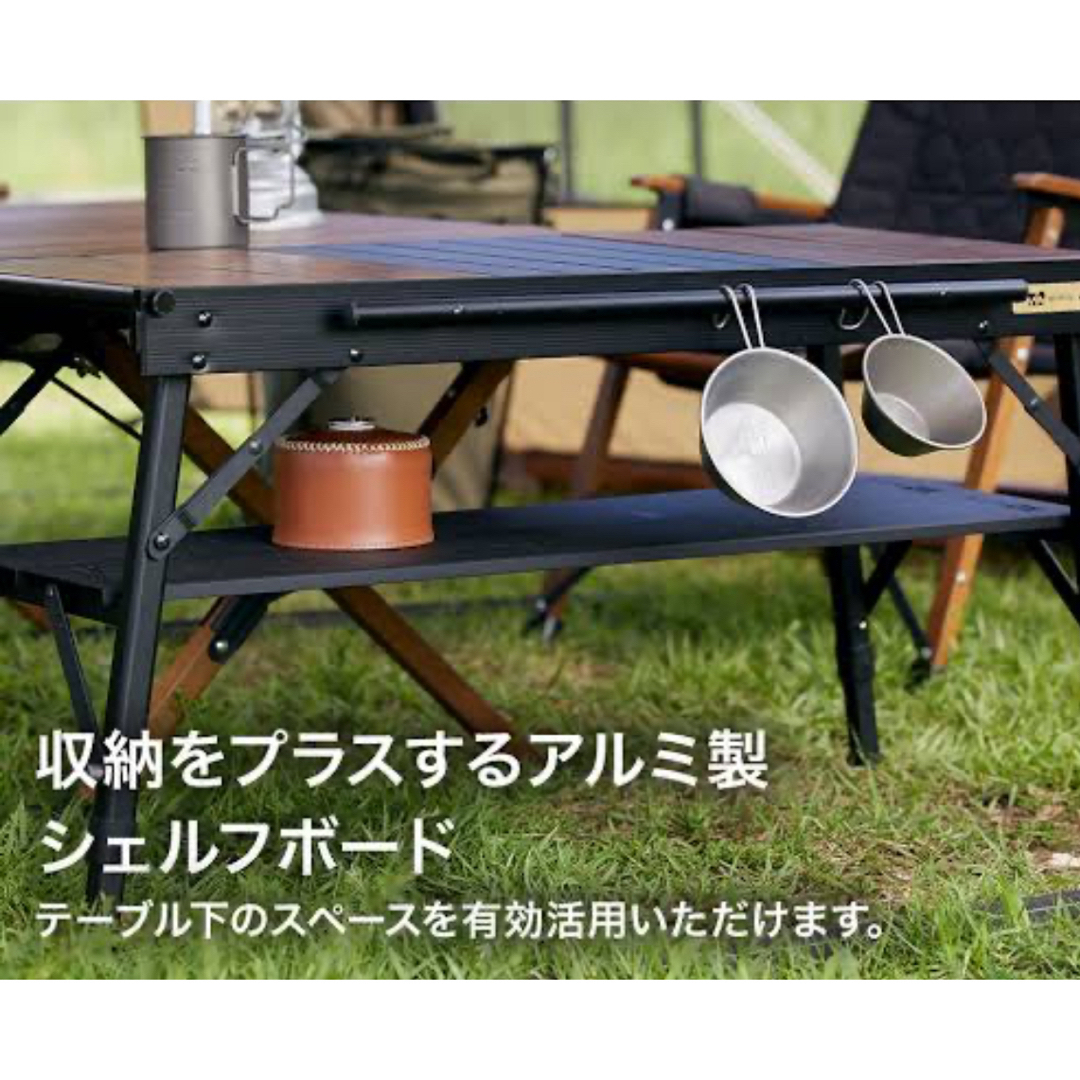 Snow Peak(スノーピーク)のWAQ MULTI LOWTABLE-S マルチローテーブル インテリア/住まい/日用品の机/テーブル(アウトドアテーブル)の商品写真