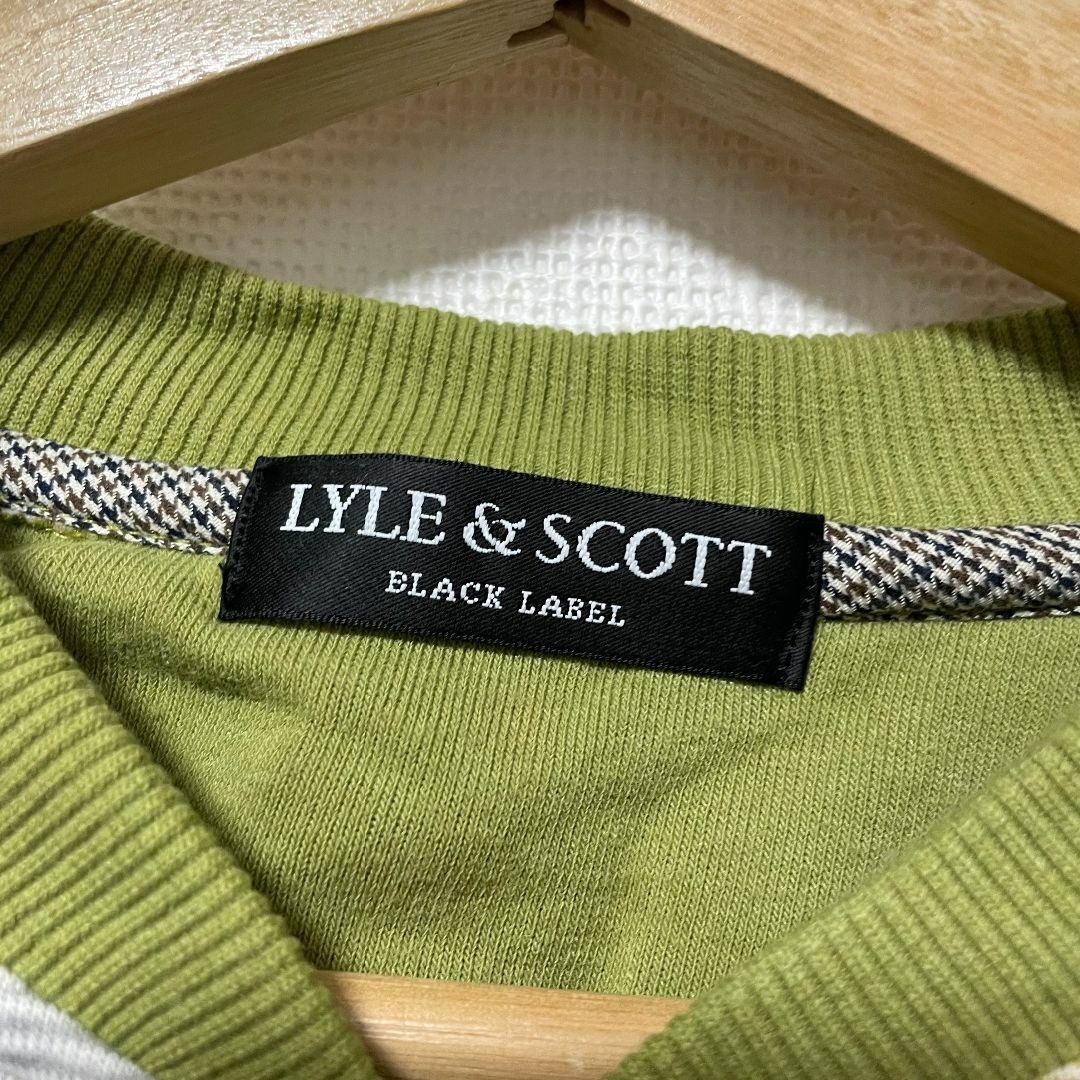 LYLE&SCOTT(ライルアンドスコット)の【美品】 ライルアンドスコット メンズ トレーナー ハーフボタン 古着 ✓708 メンズのトップス(スウェット)の商品写真