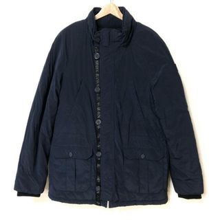 アルマーニジーンズ(ARMANI JEANS)のARMANIJEANS(アルマーニジーンズ) コート サイズ52(  EU  ) メンズ - ネイビー 長袖/中綿/冬(その他)