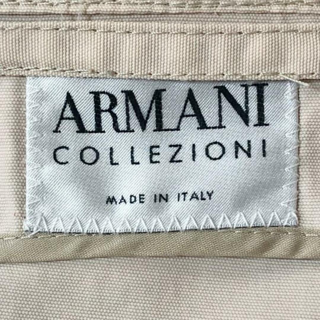 ARMANI COLLEZIONI(アルマーニ コレツィオーニ)のARMANICOLLEZIONI(アルマーニコレッツォーニ) ブルゾン サイズ52 L メンズ - ベージュ 長袖/春/秋 メンズのジャケット/アウター(ブルゾン)の商品写真