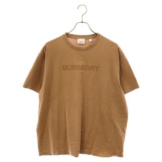 バーバリー(BURBERRY)のBURBERRY バーバリー ロゴプリントオーバーサイズ半袖Tシャツ 半袖カットソー ブラウン 8055310(Tシャツ/カットソー(半袖/袖なし))