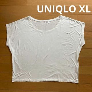 ユニクロ(UNIQLO)のユニクロ フレンチスリーブTシャツ XL(Tシャツ(半袖/袖なし))