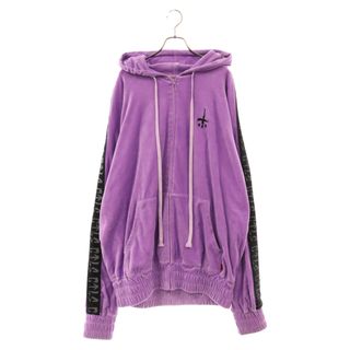 cvtvlist カタリスト 23SS VELOR TRACK JACKET ベロアサイドライントラックジャケット 2301010301 パープル(フライトジャケット)