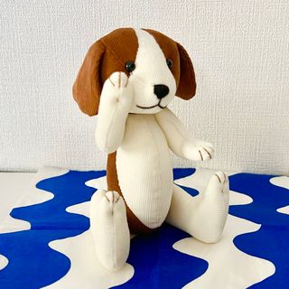 コーイケルホンディエ 犬デコピンぬいぐるみ“大谷翔平選手とのハイタッチわんこ“ 